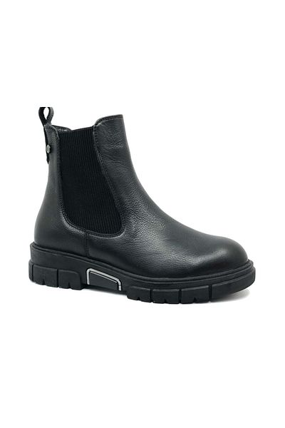 Kids Club Shoes Greyder 72056 Zn Chic Chealse - Μαύρα γυναικεία μποτάκια