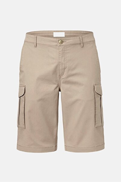 Tchibo Men Solid Cargo Shorts, Beige