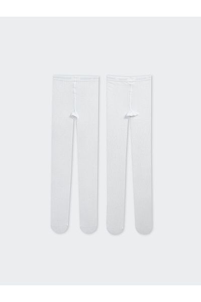 LC Waikiki Lcwk Basic Baby Girl Pantyhose 2 Pack