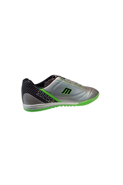 M.P. M.p221-2404 Pantofi de fotbal pentru bărbați Astroturf argintii Mr