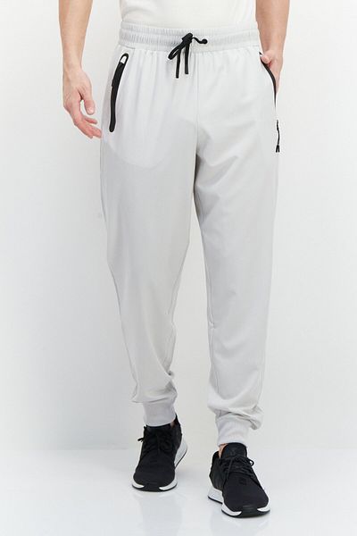 Athletex Men Sportswear Fit Outdoor Jogger Pants, Light Grey