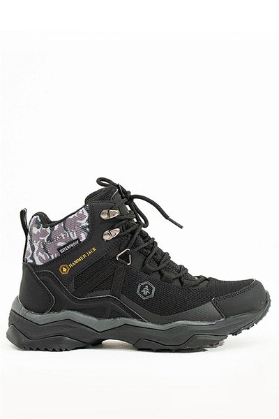 Hammer Jack Γυναικείες μπότες εξωτερικού χώρου Waldo Waterproof Black Camouflage