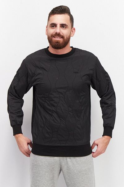 Puma Men Sportswear Fit Long Sleeves Sweater, Black