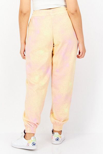 adidas Women Sportswear Fi Embroidered Logo Jogger Pant, Pink Combo