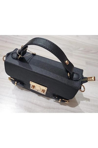 Armine 359 Black Printed Women's Bag