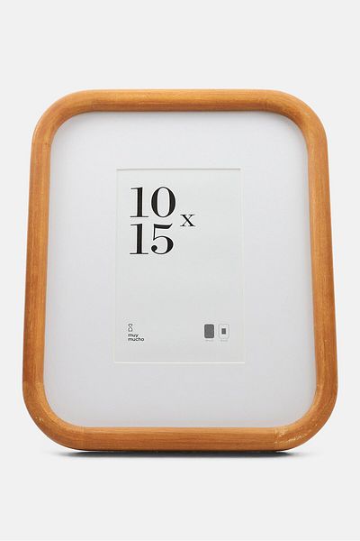 Muy Mucho Wooden Photo Frame 10 X 15, Tan