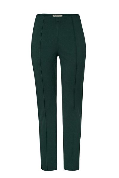 Tchibo Women Plain Stretchable Chino Pants, Dark Olive