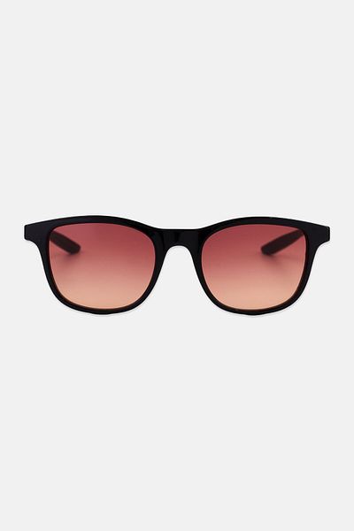 Nike Women NKDV6956 Round Sunglasses, Black