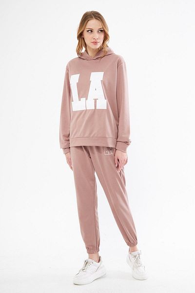 charamela Dried Rose 2-Piece Tracksuit Set - Bgt06