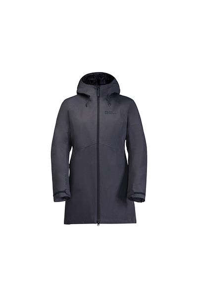 Jack Wolfskin Voděodolný kabát Heideline Ins Jkt W