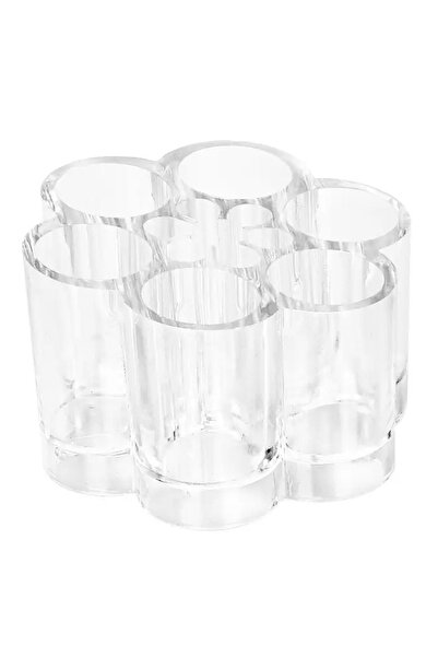 Marsilyan 12 Compartment Daisy Makeup Organizer Royaleks-Ak507