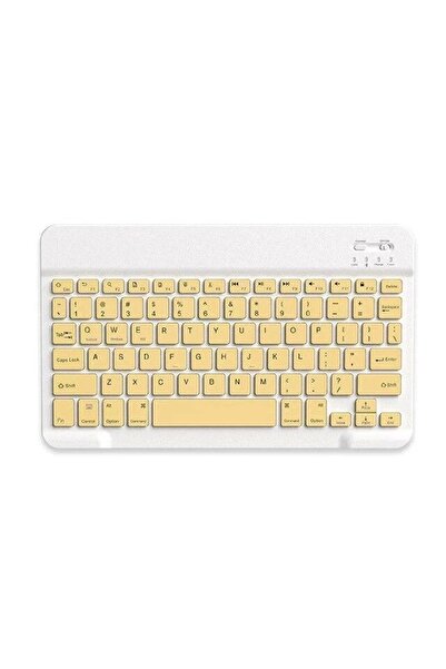 Blackbird Game Center Bluetooh Wıreless Keyboard Sarı İngilizce Q Kablosuz Klavye BK3002