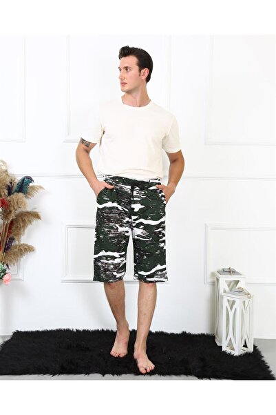 Mestore Moda Çizgi Men's Lacoste Black Capri 27481