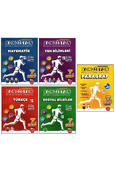 Newton Yayınları Newton 7. Sınıf Matematik + Fen + Türkçe + Sosyal + Paragraf...