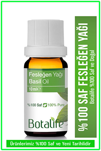 Botalife Fesleğen Yağı 10ml %100 Saf ve Doğal (SEYRELTİLMEMİŞ)