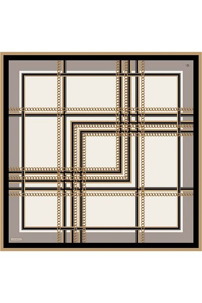 Armine Silk Scarf 2023 Winter - 8845-04 Twill