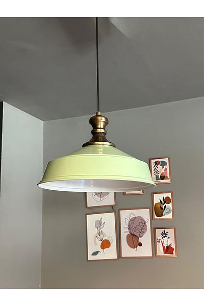 Bamyum White Color Chandelier Antique Knob Headboard Retro Pendant Lamp Restaurant Living Room Lighting