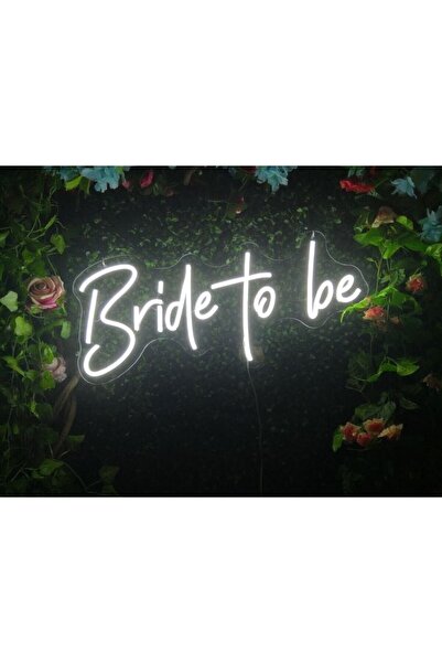 NEON LED KAYSERİ Bride To Be Neon Led Tablo 30x60cm