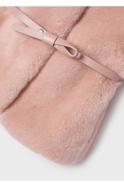 MAYORAL Female Child Fur Belt Vest 4312