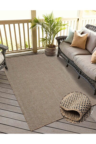 Konfor Halı Friolero 2575 Naturel Jüt Halı Modern Örme Kilim