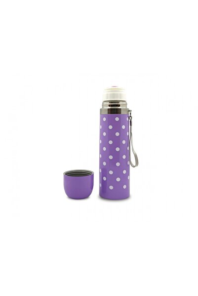 Sema Baby Polka Dot Baby Thermos 500 ml - Purple