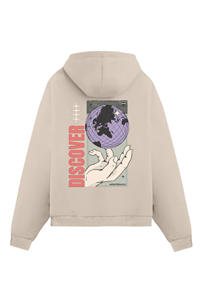 Mounte Bianca Unisex Discover - Obična majica sa kapuljačom