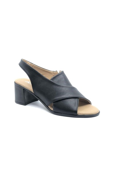 Kids Club Shoes Ayakdaş Pantofi Ortopedici De Damă Cu Toc Scurt Cu Curea Încr...