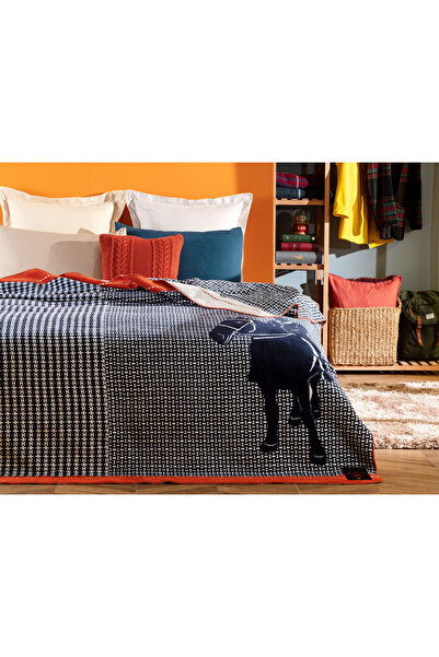 Madame Coco Beau Pamuklu Jakar Battaniye