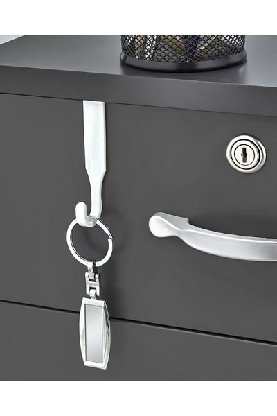 lawrenceshop 12 Pack Practical Mini Hanger In-Cabinet Accessory Hanger Kitchen Bathroom Hanger