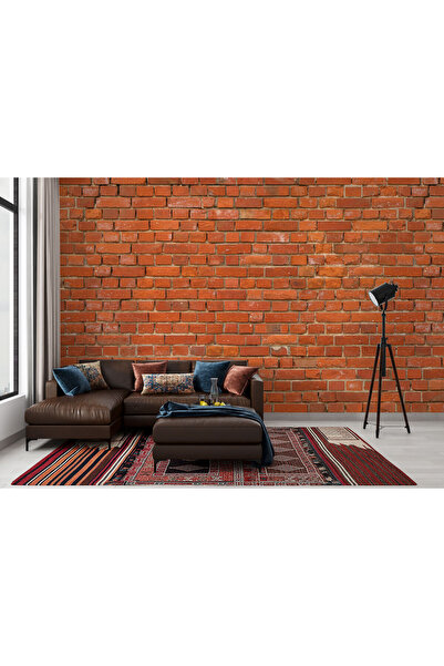 Lasirius Taş Tuğla Desenli Duvar Kağıdı