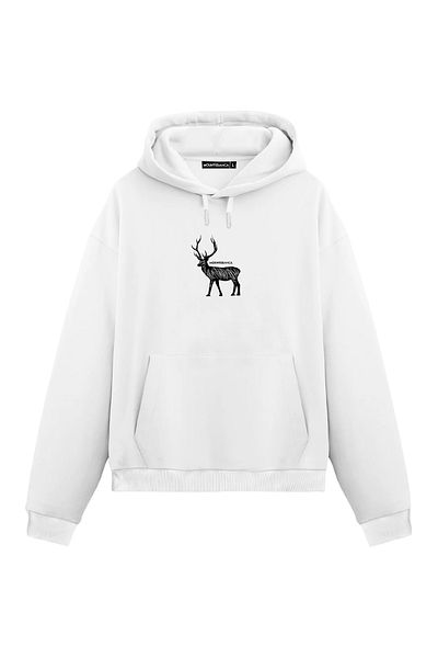 Mounte Bianca Unisex Deer - Κανονικό Hoodie