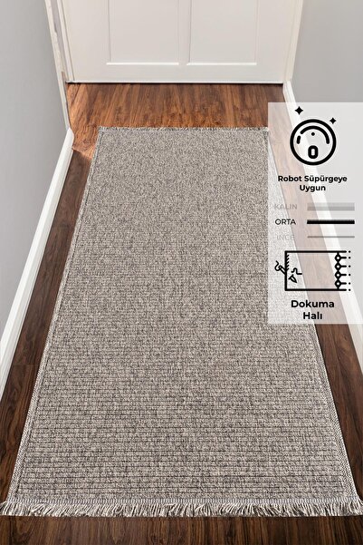 Konfor Halı Konfor Jüt Bukle Hasır 4766 Vlora Örme Kilim Yolluk