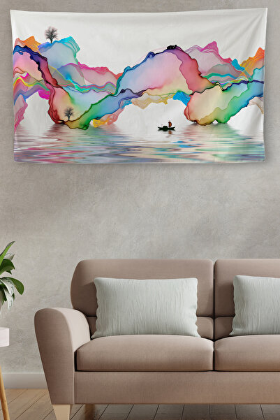 N NOXXO غطاء حائط مجردة عالي الجودة من القماش - 4032