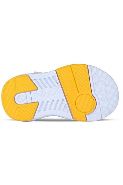 Kids Club Shoes Vicco Dexter İlk Adım Bebek Ortopedik Çocuk Bot BEJ