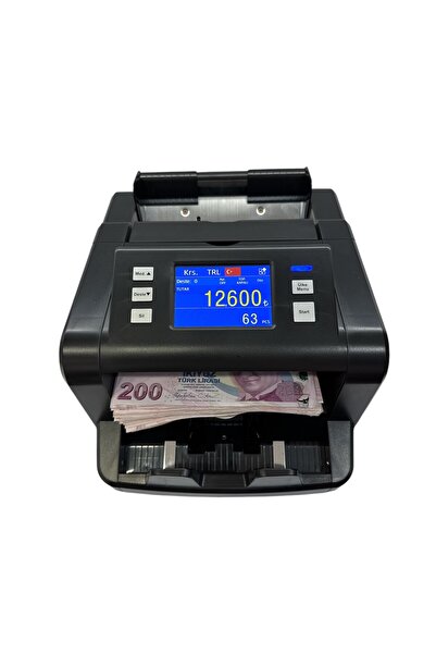 Genel Markalar P80 Karışık Para Sayma Makinesi 6 Ülke Para Birimi Tl, Usd, Euro,gbp, Chf, Rub