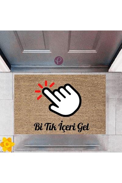 Lasirius Door Front Mat Decorative Digital Printing Bi Click Come in
