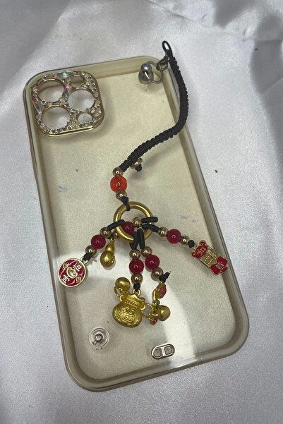 RaHan Telefon Kılıf Süsü Feng Shui Kabak Bereket Şans Mutluluk Ejderha Çin Pa...