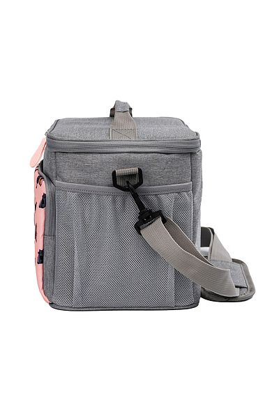 Biggdesign Isolierte Tasche mit Katzenmotiv, Pink