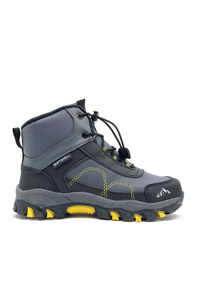 KOCAMANLAR Cool Alfa Rubber Sole Αντιολισθητικές Softshell Outdoor Παιδικές Μπότες Κίτρινο