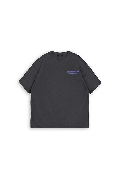 ablukaonline Ανδρικό μπλουζάκι καπνιστό Oversize - Αντίκα