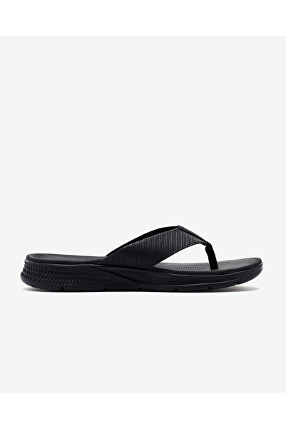 SKECHERS Go Consistent Sandal - Synthwave Erkek Siyah Parmak Arası Terlik 229035 Bbk