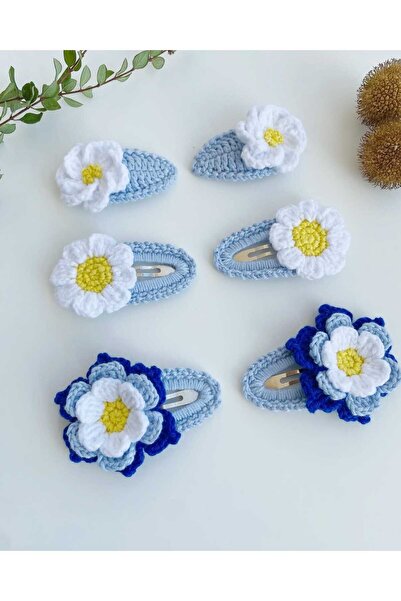 Kadın Girişimciler Atölyesi 6-пазл синій сон-застібка для волосся - органічні...