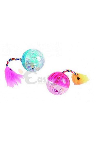 Eastland Cat Toy Rattle Ball (60 Pieces) Glstd