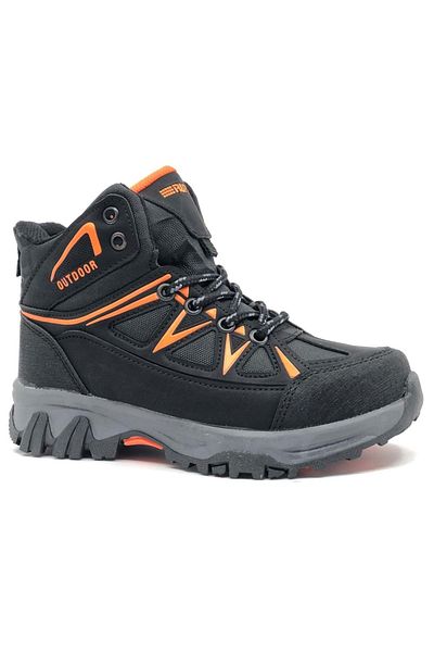 KOCAMANLAR Ruffon 2301 Outdoor Rubber Αντιολισθητική Ορθοπεδική Σόλα Παιδικές Μπότες ΠΟΡΤΟΚΑΛΙ