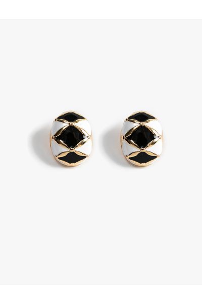 Koton Multicolored Geometric Earrings