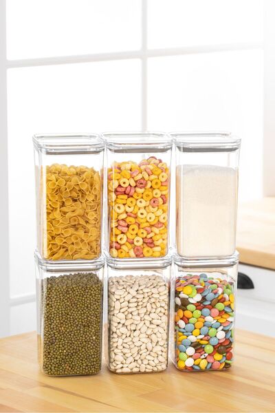 Milenay Crystal Clear 1.2Lt Vacuum Silicone Storage Container - Single Piece