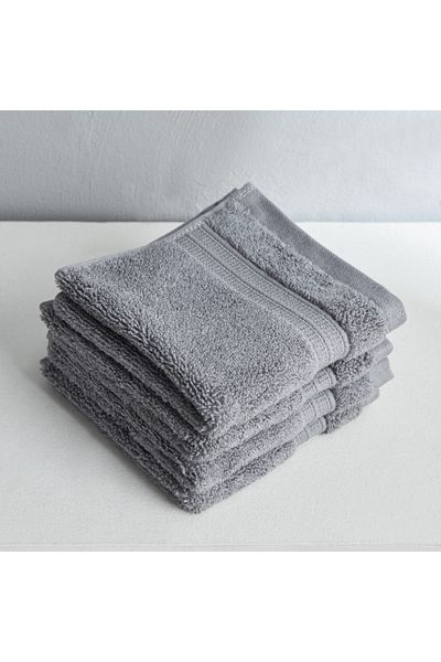 Home Box Air Rich 4-Piece Face Towel Set - 30x30 cm