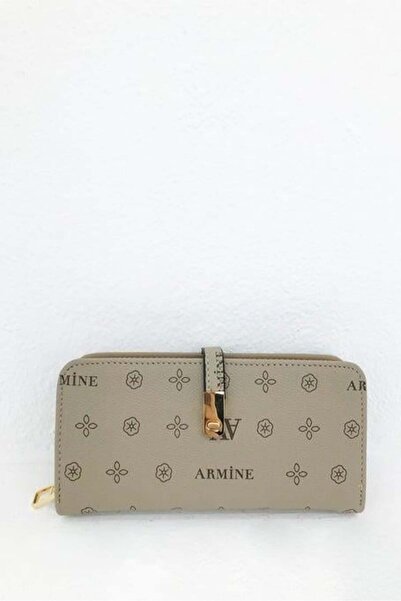 Armine C02 Cüzdan Vizon Baskılı