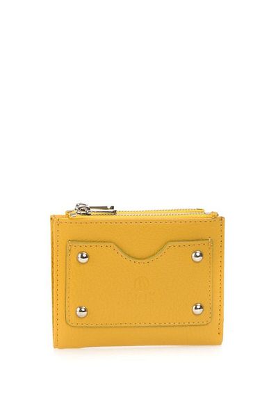Bilik Deri Light Yellow Rölax Leather Women's Wallet Bsh 2565