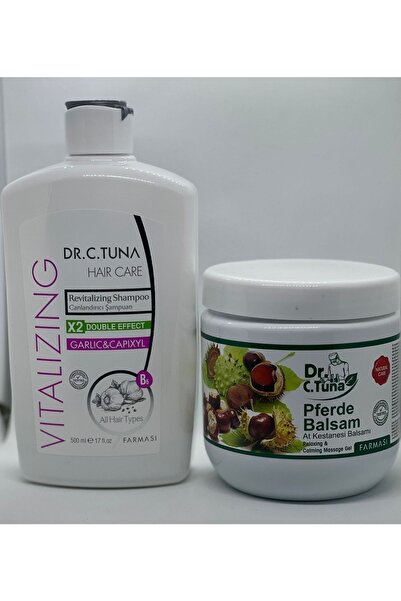 Farmasi Sarımsaklı Şampuan 500 Ml + At Kestanesi Kremi Josephglobal